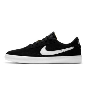 Nike NB Heritage Vulc SB Casual Sneakers Black White Mens Size 9.5 CD5010 003